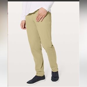 Lululemon | men’s size 34 ABC Slim Fit Pants performance golf athletic khaki